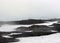 Volcanic white&black landscape of Fimmvorduhals between Eyjafjallajokull and Myrdalsjokull Fimmvorduhals Trek from Skogar to