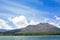 Volcano Batur and Lake Batur Landscape in Bali, Indonesia