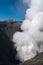 Volcano Bromo Errupting Smoke