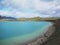 Volcano crater Viti with turquoise lake inside, Iceland