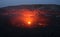 Volcano Erta Ale before sunrise