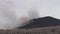 Volcano Etna eruption - explosion and lava flow