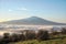 Volcano Etna Over The Low Clouds, Sicily