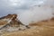 Volcano fumarole in Iceland3