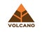 Volcano Icon . Vector