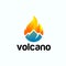 Volcano logo