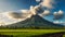 volcano Mayon Philippines smoke exotic