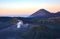 Volcano Mount Bromo at sunrise, East Java, Indonesia, Asia