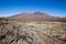volcano Mount Teide, in Teide National Park, in Tenerife, the highest elevation in Spain