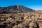 Volcano Mount Teide, in Teide National Park, in Tenerife, the highest elevation in Spain