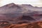 Volcano mountain landscape nature in Maui, Hawaii. Haleakala Crater National Park