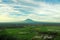 Volcano mountain of Merapi Yogyakarta