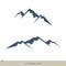 Volcano Mountain Vector Logo Template Illustration Design