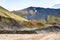 volcano near Graenagil canyon in Iceland