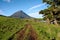 Volcano Pico Azores beautiful Landscape