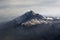 Volcano Popocatepetl, Mexico. View from plain.