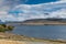 Volcano Potts over Clearwater Lake, New Zealand.