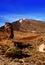 Volcano Teide with Roque Cinchado in the foreground, Island Tenerife, Canary Islands
