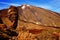 Volcano Teide with Roque Cinchado in the foreground, Island Tenerife, Canary Islands