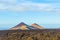 Volcano in timanfaya national park in Lanzarote