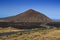 Volcanoe in Lanzarote, Spain, landscape scene