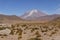 Volcanoes on the altiplano.