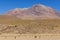 Volcanoes on the altiplano.