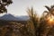 Volcanos of Cerro Verde National Park seen from Juayua