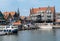 Volendam harbour, The Netherlands