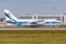 Volga-Dnepr Airlines Antonov An-124-100 airplane Munich Airport in Germany