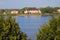 The Volga river panorama in Yaroslavl, Russia.