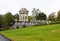 Volgograd. The ancient rotunda on the central embankment of the city.