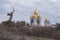 Volgograd. Russia-1 April 2017. Building of the temple All Saints at Mamayev Kurgan in Volgograd
