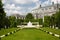 Volksgarten or People Garden with Empress Elizabeth Monument, Vi