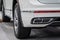 Volkswagen Tiguan R-line exhaust muffler, bottom view, closeup