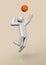Volleyball 3D icon, Olympic sports