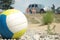 Volleyball on the beach