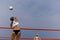 Volleyball in Beach