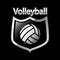 Volleyball emblem - sport
