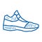 Volleyball Shoes Sneakers doodle icon hand drawn illustration