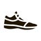 Volleyball Shoes Sneakers Icon Vector Glyph Illustration