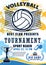 Volleyball sport league cup tournament