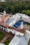 Vologda, Russia, the bird`s-eye view on the Kremlin of Vologda city