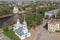 Vologda; top view; Alexander Nevsky Temple