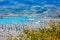 Volos city view from Pelion mount, Greece