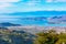 Volos city view from Pelion mount, Greece