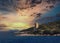 Volos, Greece, the lighthouse of Trikeri