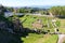 Volterra beautiful and cozy medieval town and roman theater ruin