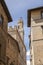 Volterra, bell tower Palazzo Pretorio, Tuscany, Italy