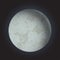 Volume 3d Full Moon on Black Dark Background. Mystical Shining Moonlight. Space planet.